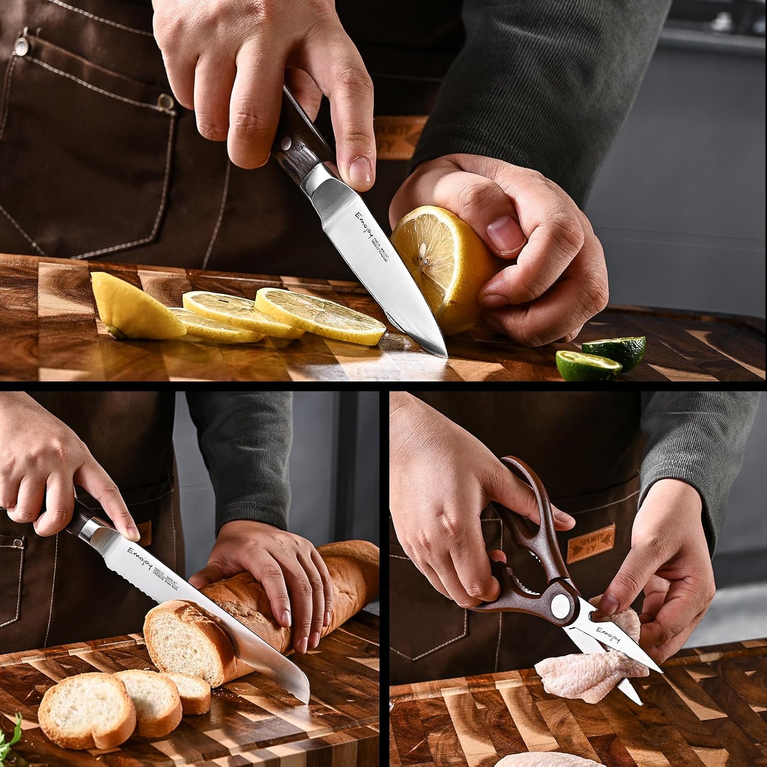 Complete 15-piece coverage